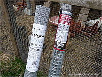 Cheap Chicken Wire - How to buil hen coop aviary - Chicken wire netting