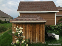Slant Roof chicken coop building idea - DIY Slanted rood chicken coop - Backyard chicken keeping