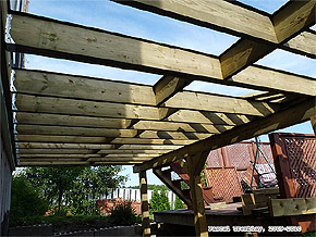 Garden Structures Ideas - Pergolas and Decks Building Plans