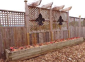 Garden fence