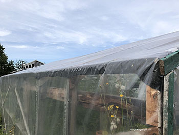 How to protect greenhouse plastic