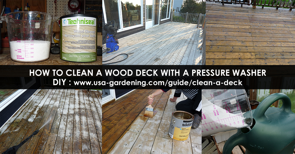 Deck cleaning